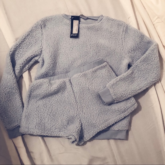 Nasty Gal Other - Nasty Gal Sleepover Club Pajama Set